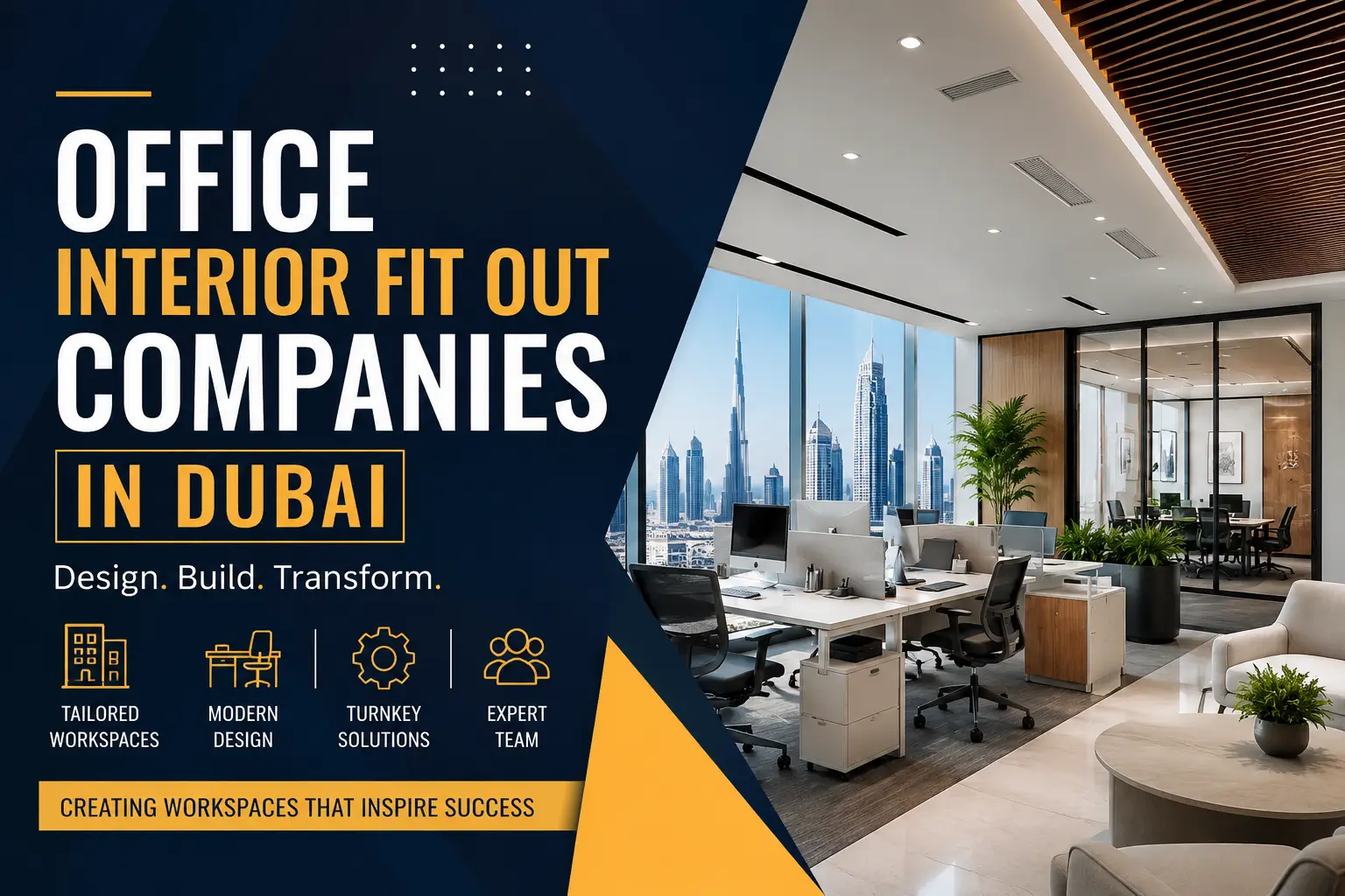 Office Interior Fit Out Companies in Dubai for Modern Workspaces